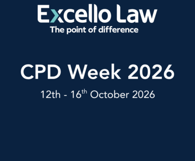 Excello Law CPD Week 2026